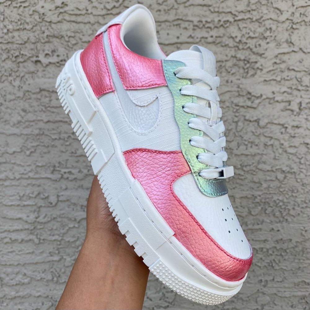 💖NEW💖 CUSTOM NIKE AIR FORCE 1 LOW PIXEL - Picture 4 of 14